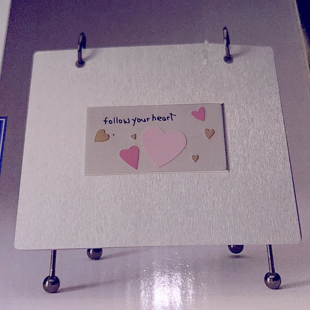 NWT Burnes of Boston flip photo holder